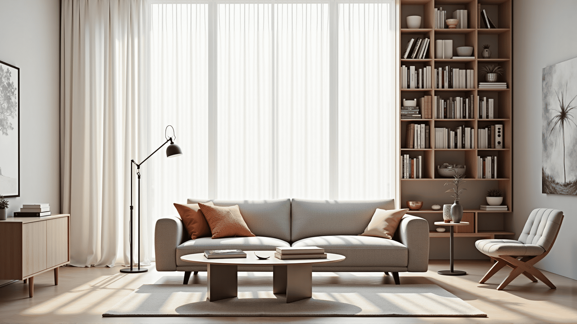 Minimalistic interior design